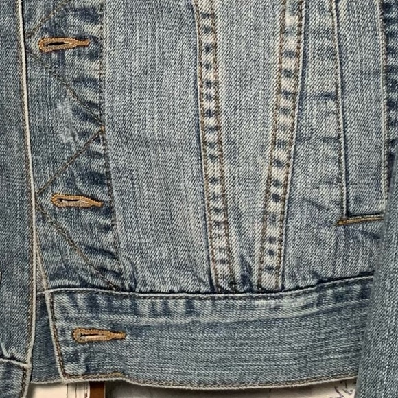 Hot Kiss Jean Jacket light wash size M - Picture 12 of 13